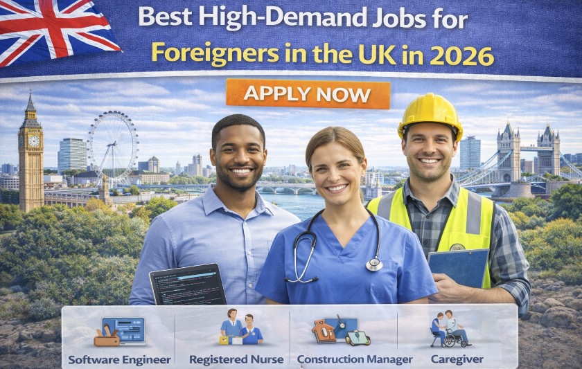 Best High-Demand Jobs for Foreigners in the UK in 2026