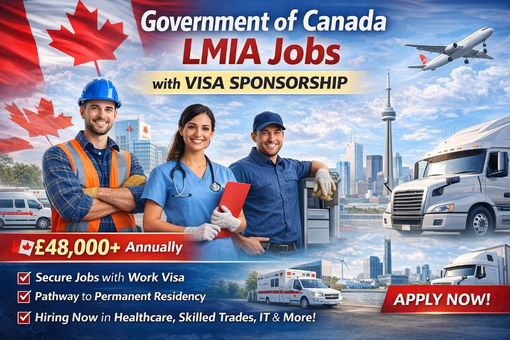 Canada LMIA Jobs with Visa Sponsorship