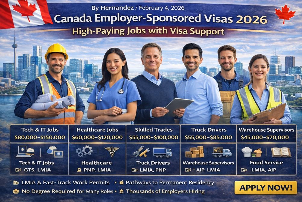 Canada employer sponsored visas