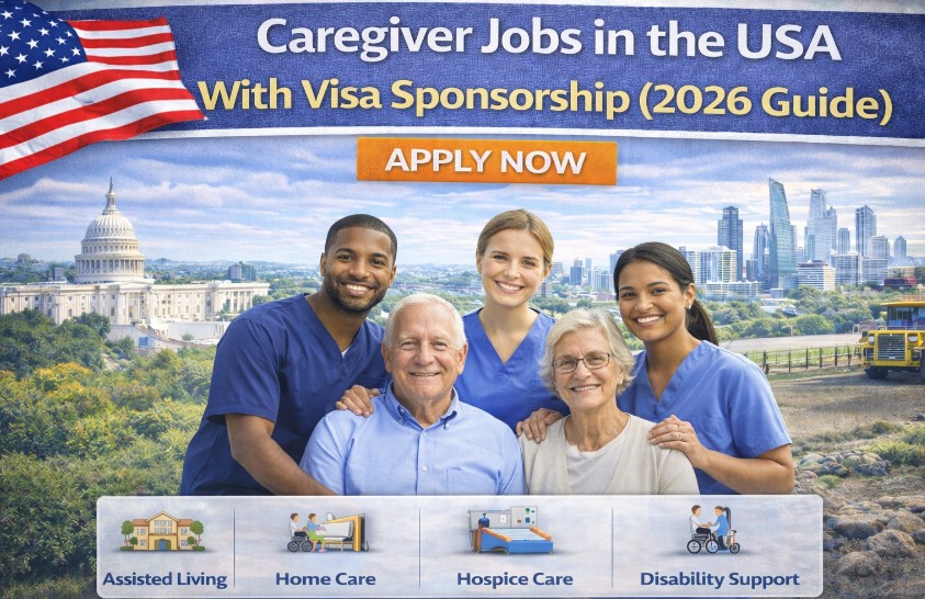 Caregiver Jobs in the USA With Visa Sponsorship (2026 Guide)