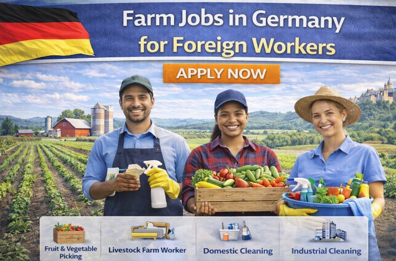 Farm Jobs in Germany for Foreign Workers