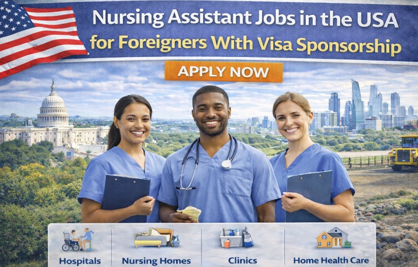 Nursing Assistant Jobs in the USA for Foreigners With Visa Sponsorship