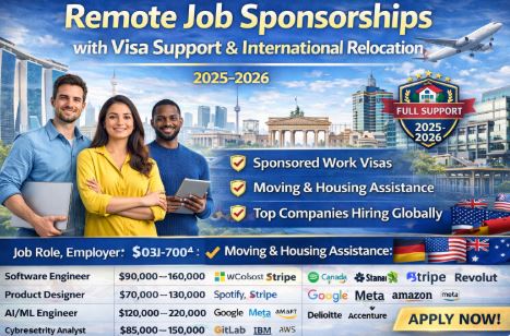 Remote Job Sponsorships