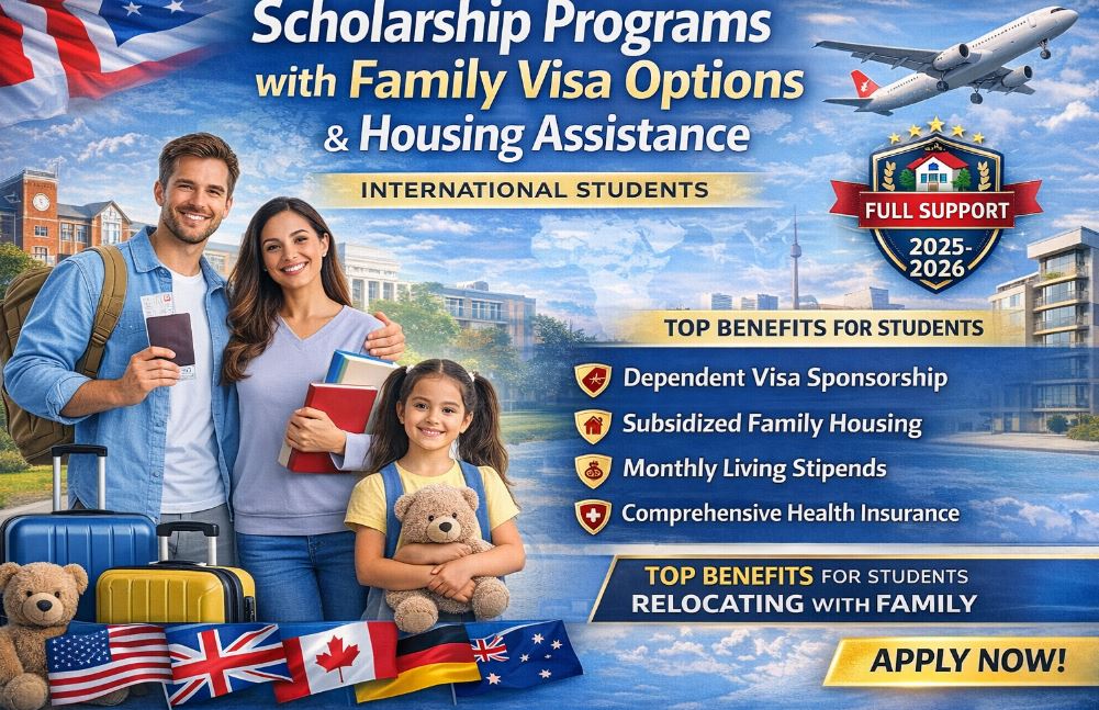 Scholarship Programs with Family Visa Options