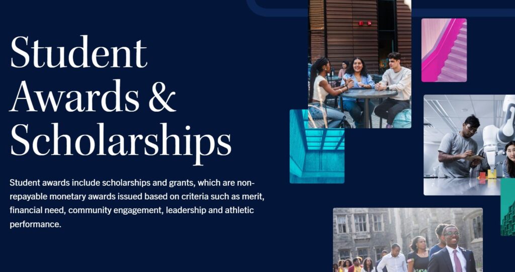 Scholarships university toronto